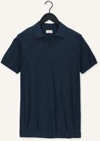 Blaue DSTREZZED Polo-Shirt MERCURY S/S POLO MELANGE SLUB Blaue DSTREZZED Polo-Shirt MERCURY S/S POLO MELANGE SLUB - medium