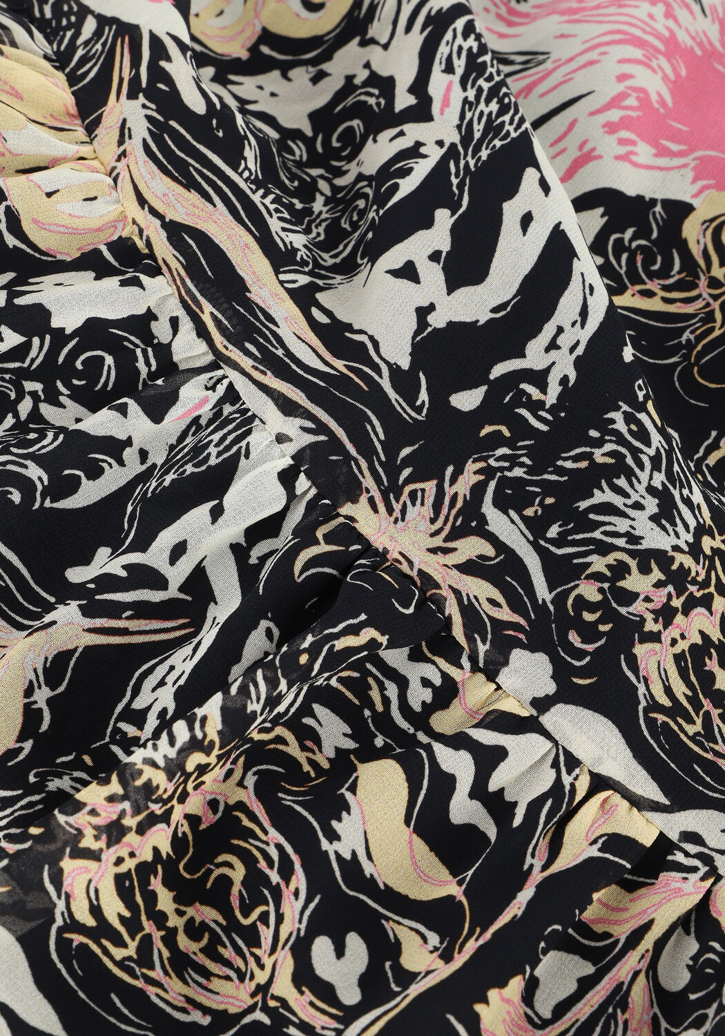 Mehrfarbige/Bunte SUMMUM Midikleid DRESS WILD FLOWERS - large