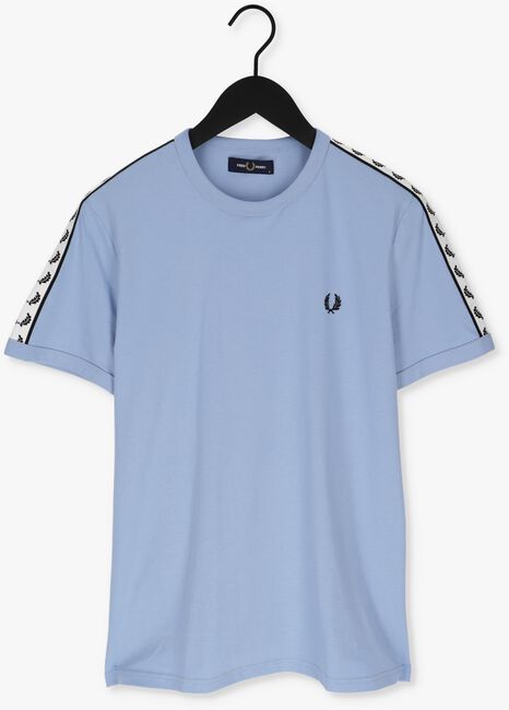 Hellblau FRED PERRY T-shirt TAPED RINGER T-SHIRT - large