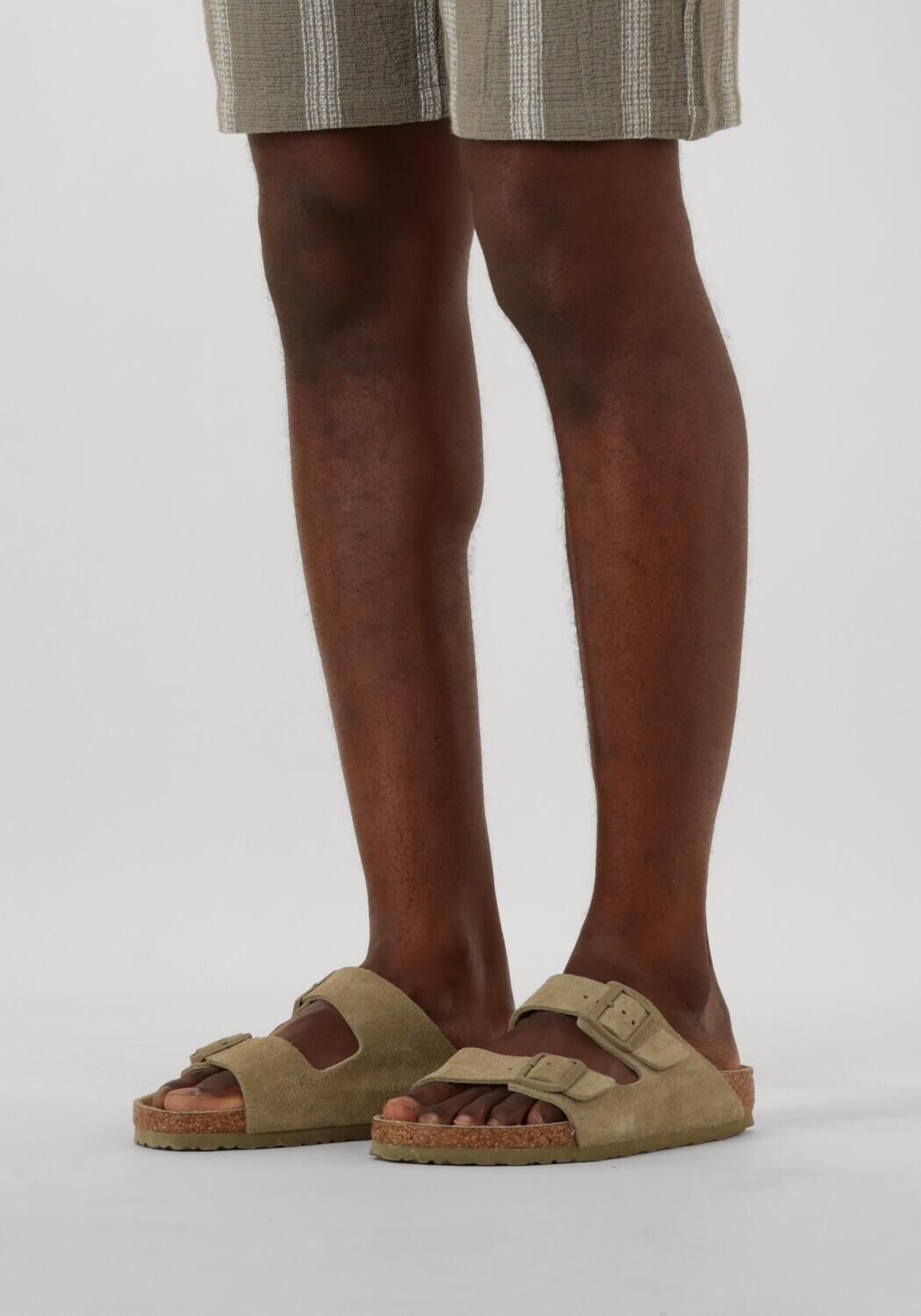 Beige BIRKENSTOCK Pantolette ARIZONA HEREN - large