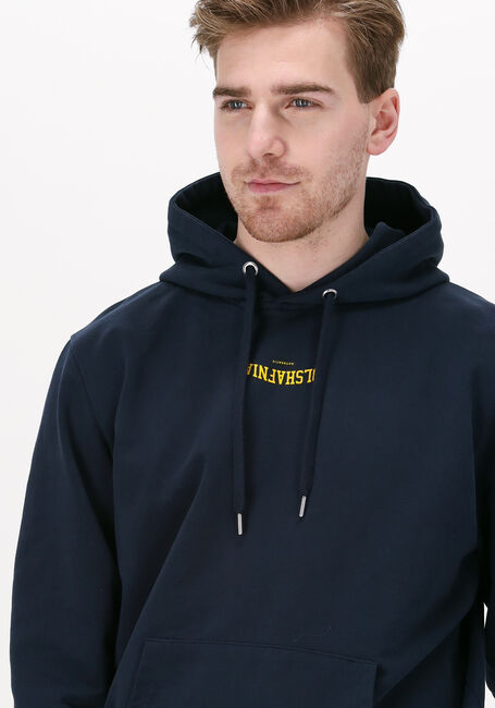 Dunkelblau BLS HAFNIA Sweatshirt VARSITY REWIND HOODIE - large