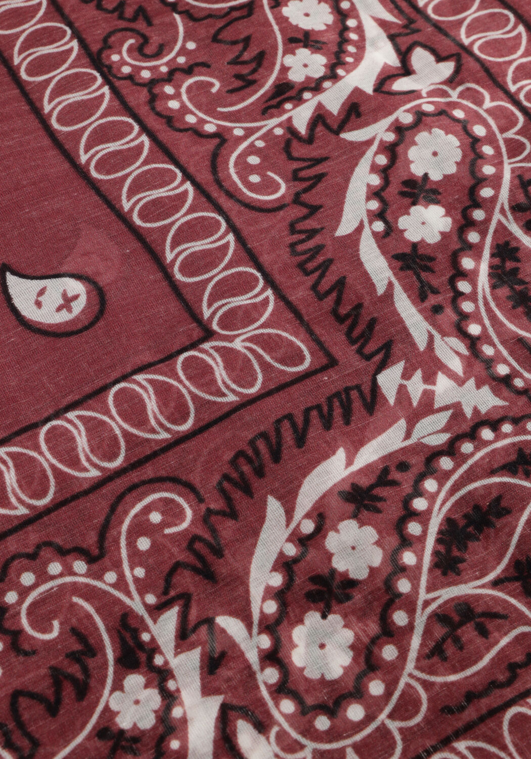 Bordeaux NOTRE-V Schal ASTRID LARGE - large