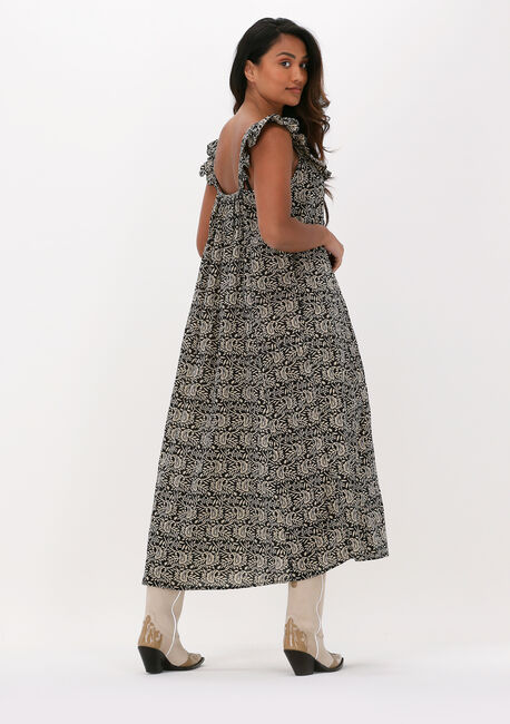 Schwarze BY-BAR Midikleid FLORE UDAIPUR DRESS - large