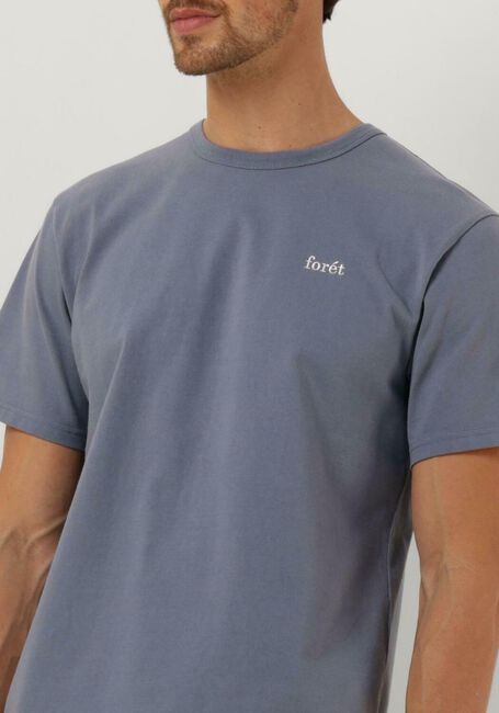 Blaue FORÉT T-shirt BASS T-SHIRT - large