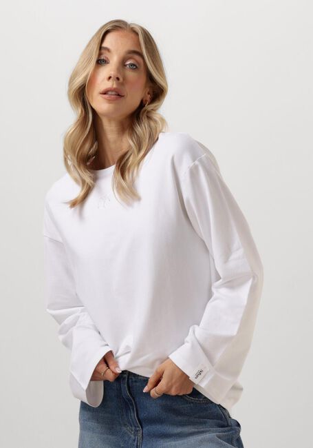 Weiße SOEURS DE PROVENCE Langarmshirts EVE TEE - large