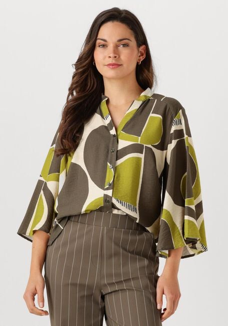 Mehrfarbige/Bunte STUDIO ANNELOES Blusen Cecil circle blouse - large