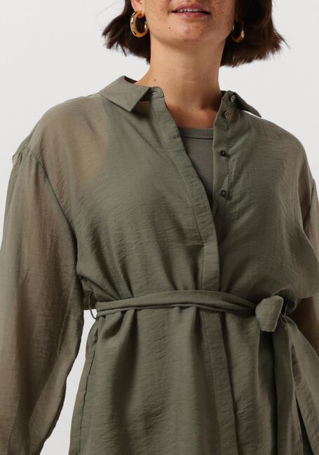 Grüne MSCH COPENHAGEN Blusen MSCHCARCELLA SHIRT - large
