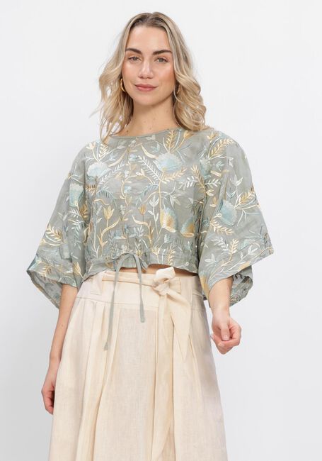 Graue GREEK ARCHAIC KORI Blusen S26K-4054105 - large