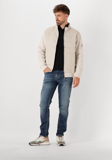 Beige GENTILUOMO Wattierte Jack CARDIGAN ZIP - large