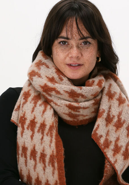 Braune YEHWANG Schal WINTER WONDER - large