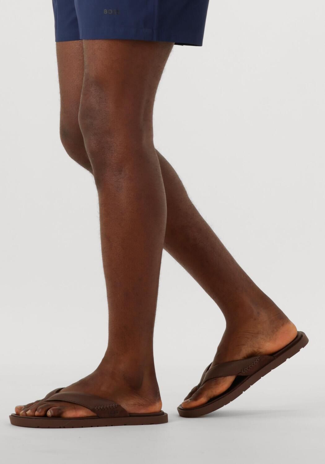 Braune UGG Zehentrenner M SEASIDE II FLIP - large