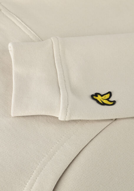 Beige LYLE & SCOTT Pullover & Cardigans SCRIPT EMBROIDERED HOODIE - large