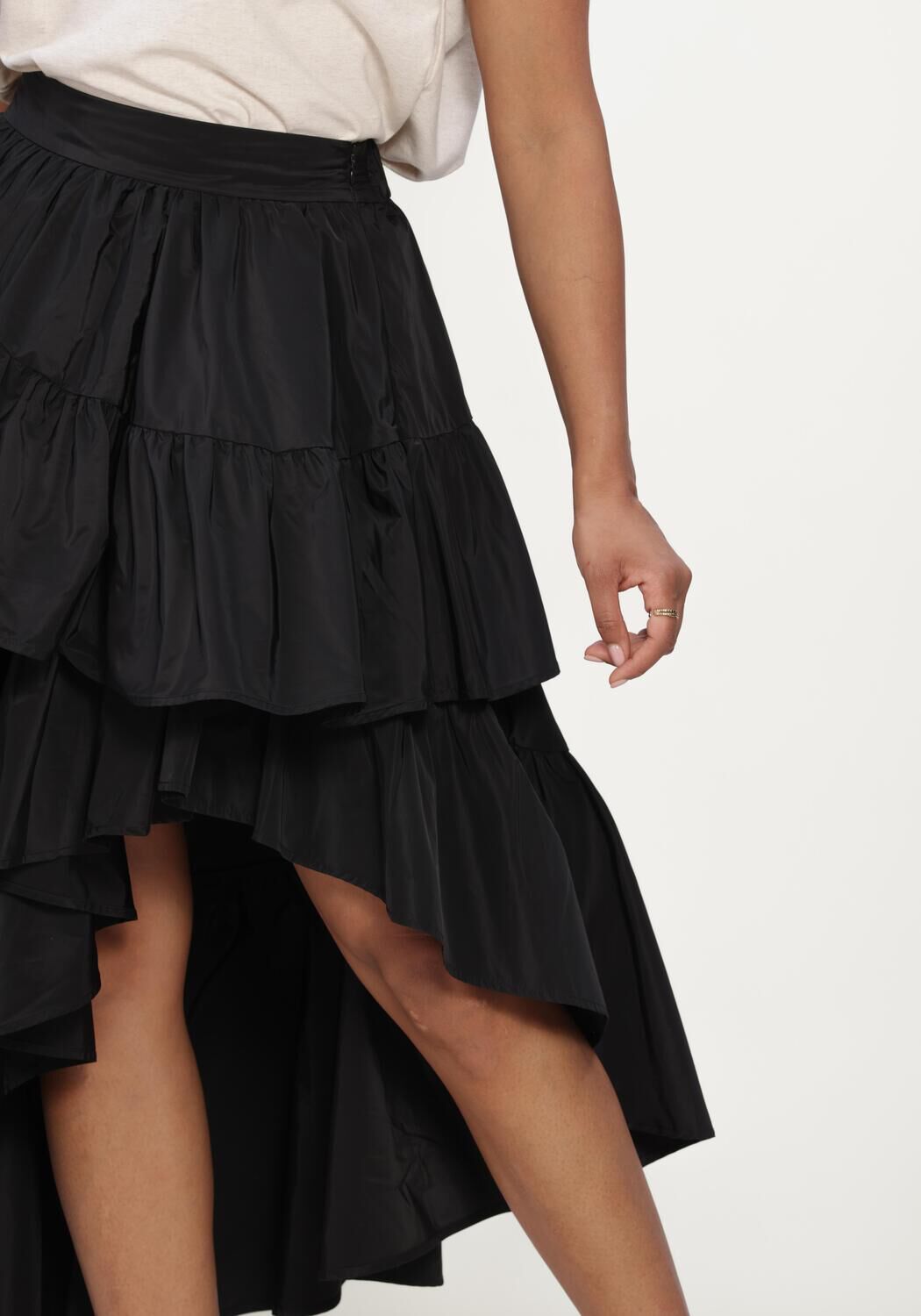 Schwarze JOSH V Maxirock SHANEL SKIRT - large