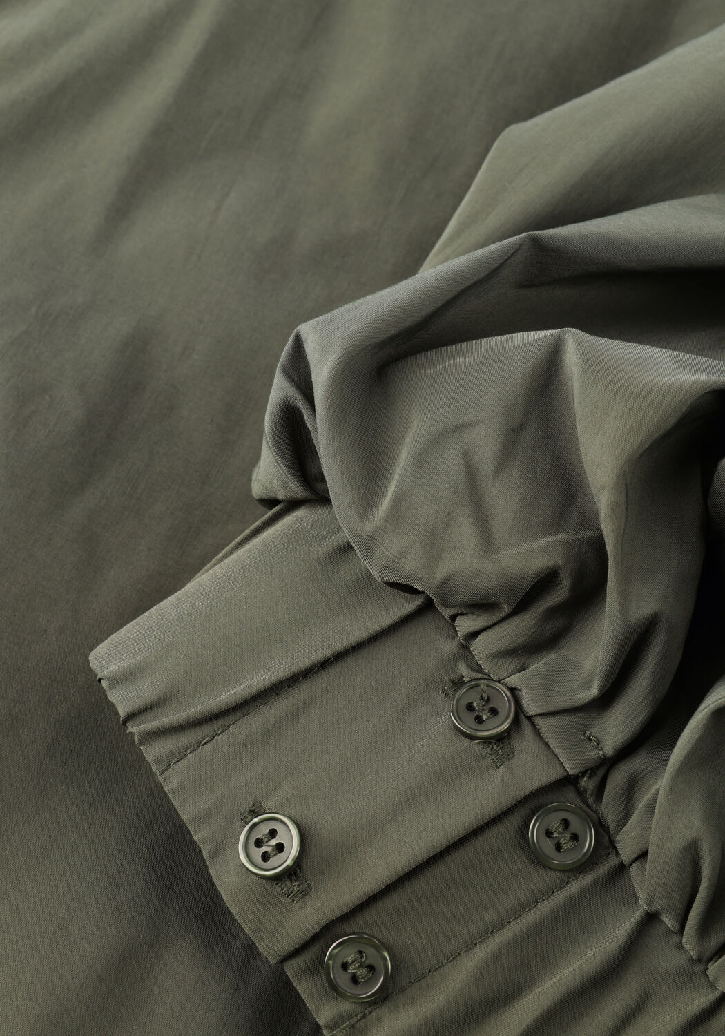 Dunkelgr&uuml;n NEO NOIR Blusen ETTA POPLIN SHIRT - large