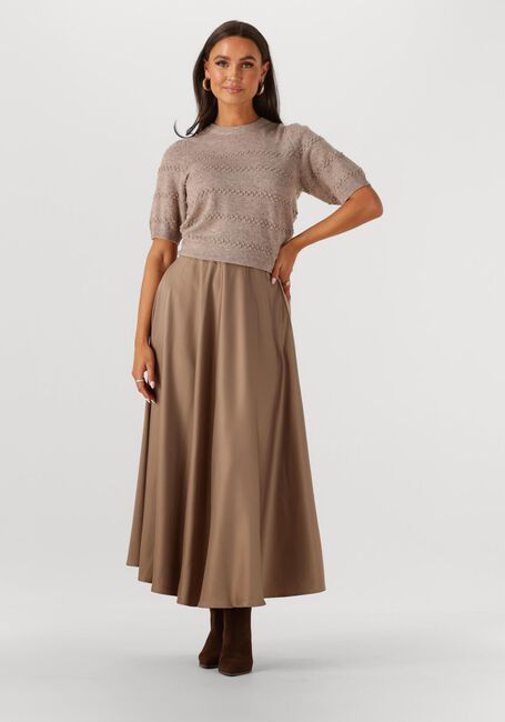 Sand Y.A.S. Top YASNIMO SS KNIT PULLOVER - large