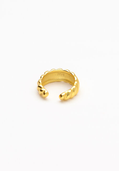 Goldfarbig NOTRE-V Ohrringe OMSS22-032 EARCUFF - large