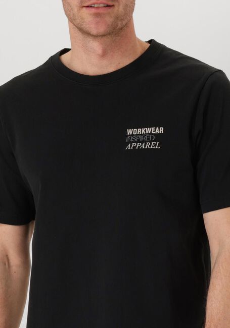Schwarze ANERKJENDT T-shirt AKKIKKI SEASONAL TEE - large