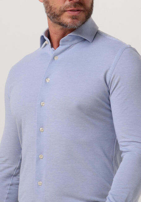Hellblau PROFUOMO Klassisches Oberhemd KNITTED SHIRT - large