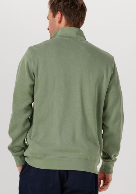 Grüne LACOSTE Pullover REGULAR FIT HIGH NECK ZIPPED SWEATSHIRT - large