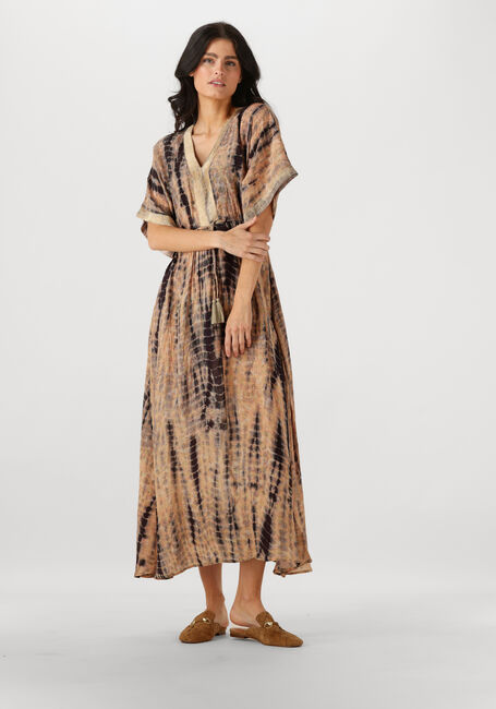 Mehrfarbige/Bunte SUMMUM Maxikleid DRESS TIE DIE PRINT - large