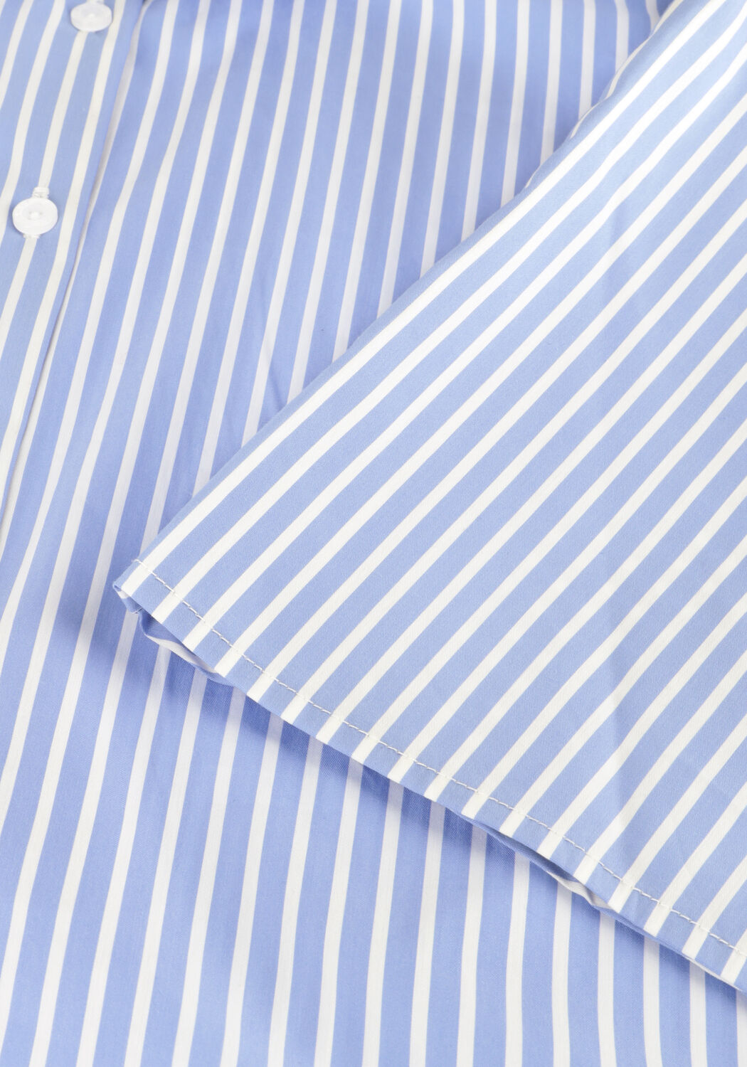 Hellblau OBJECT Blusen OBJTUTTA 2/4 LO SHIRT DIV - large