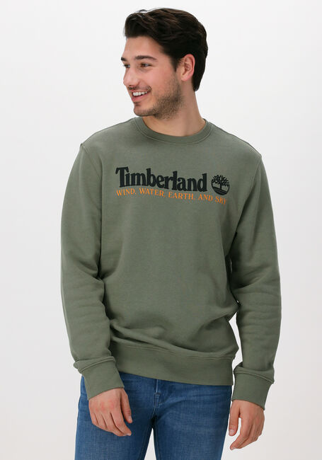 Grüne TIMBERLAND Sweatshirt WWES CREW NECK BB - large