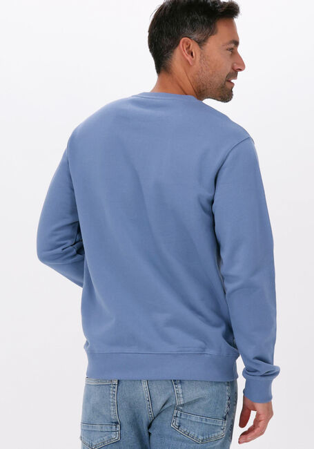 Blaue SCOTCH & SODA Sweatshirt LOGO CREWNECK SWEATSHIRT - large