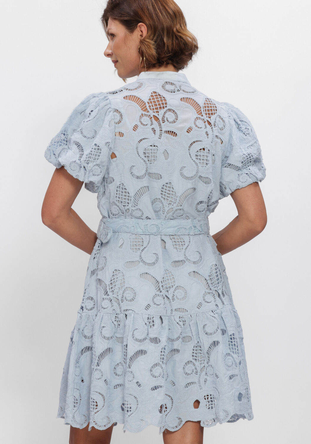 Blaue Y.A.S. Kleider YASSANA SS DRESS - large