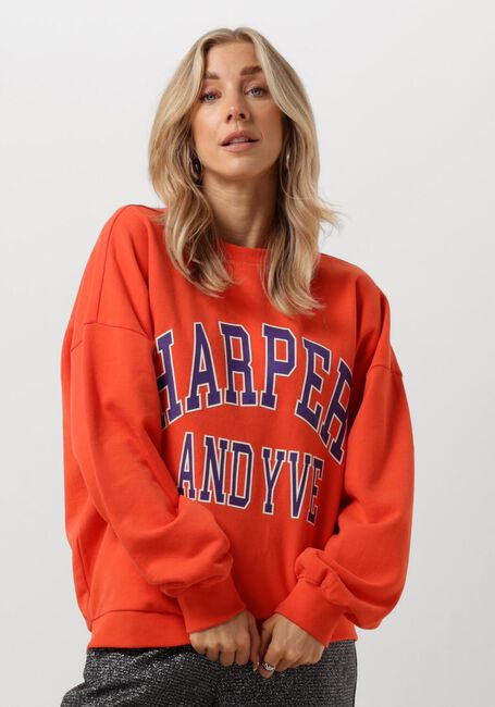 Orangene HARPER & YVE Sweatshirt VARSITY-SW - large