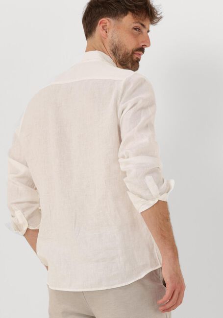 Weiße SCOTCH & SODA Casual-Oberhemd LINEN SHIRT LS BUTTON-D - large