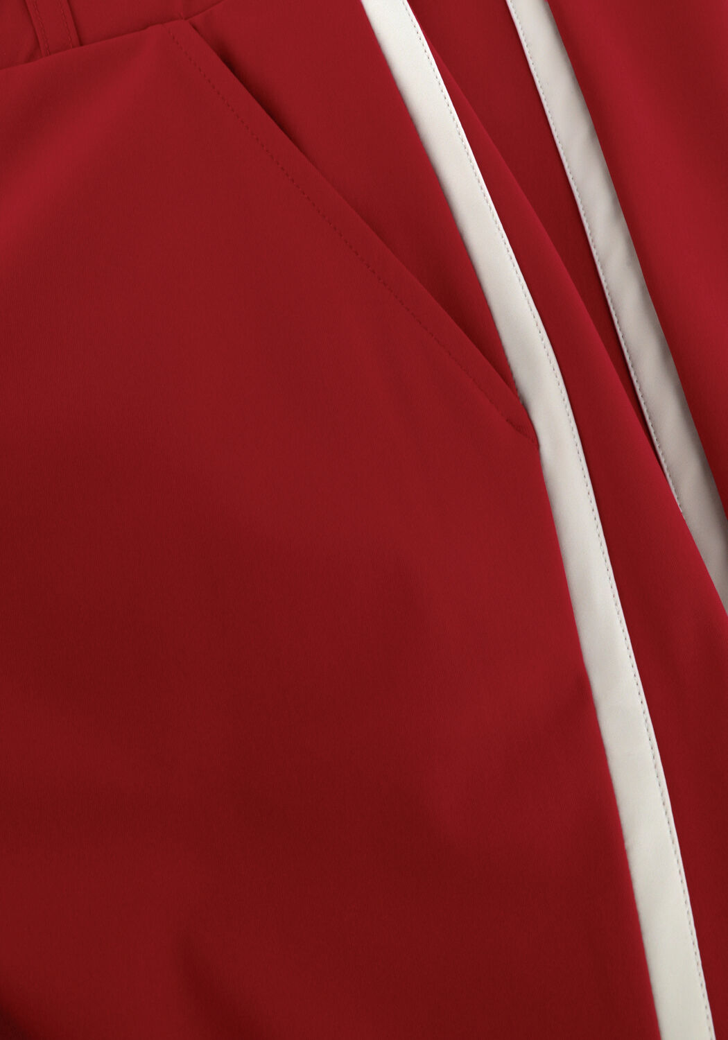 Rote STUDIO ANNELOES Weite Hose Levie trousers - large