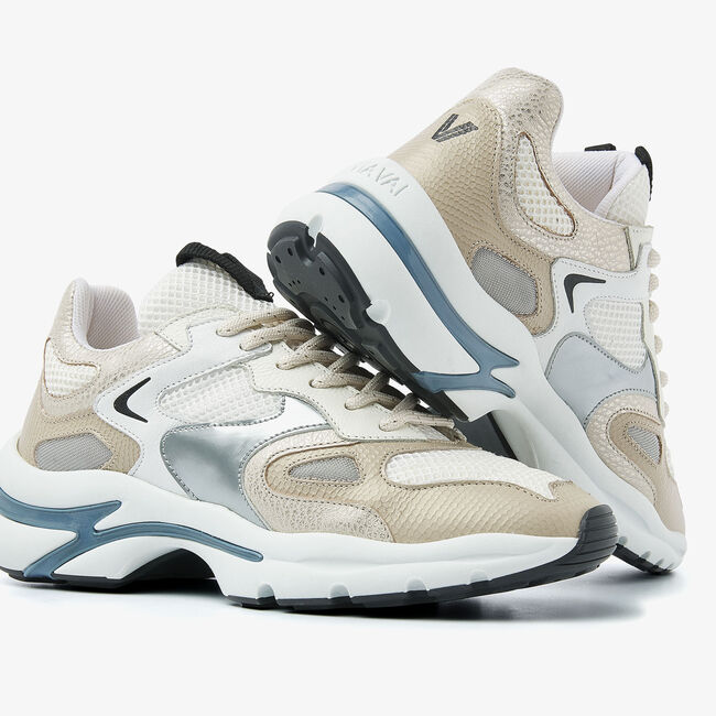 Goldfarbene VIA VAI Sneaker Low VESPER DUE - large