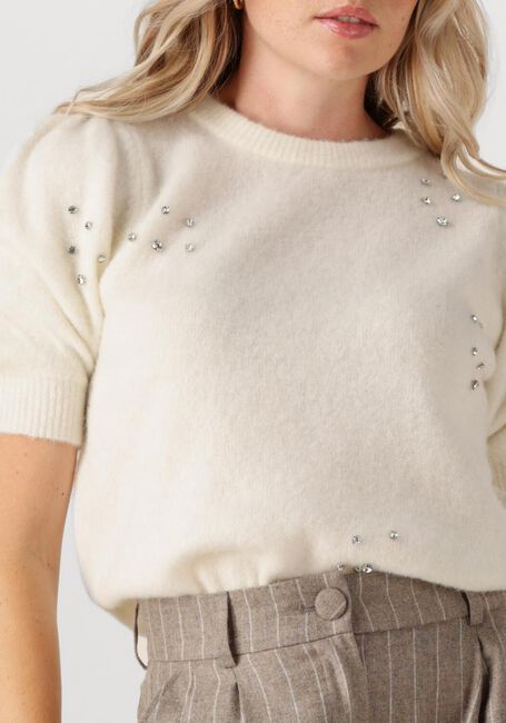 Weiße JANICE Pullover PAYTON STONES - large