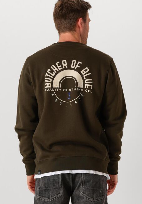 Dunkelgrün BUTCHER OF BLUE Sweatshirt ARMY CIRCLE CREW - large