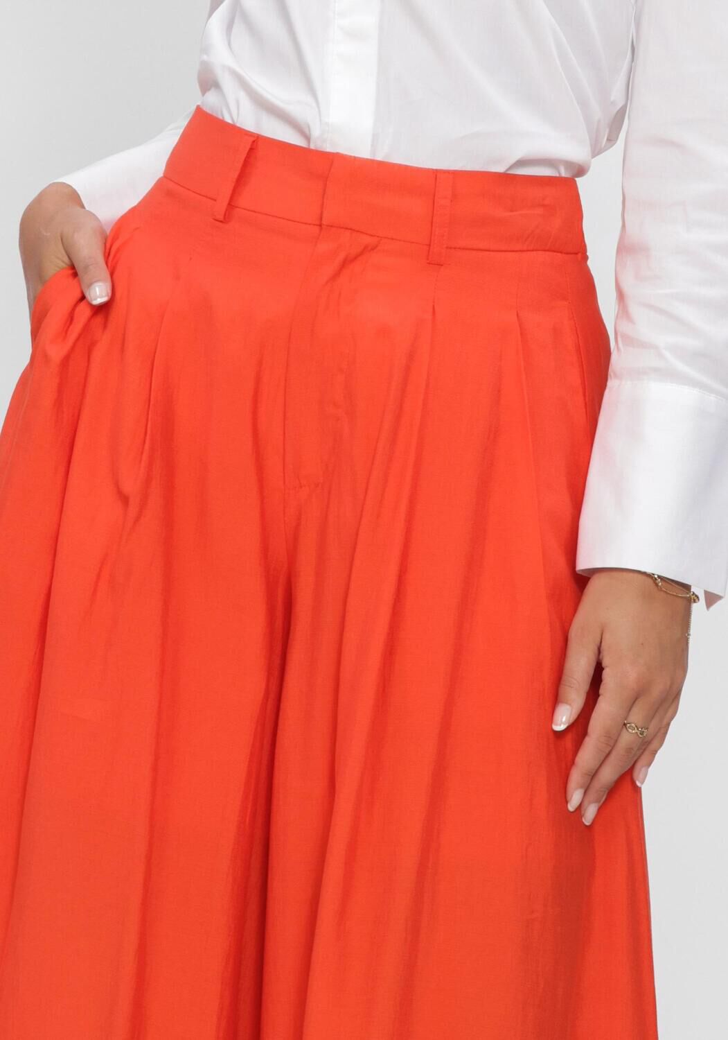 Orangene CO'COUTURE Weite Hose AURACC SKIRT LL PANT - large