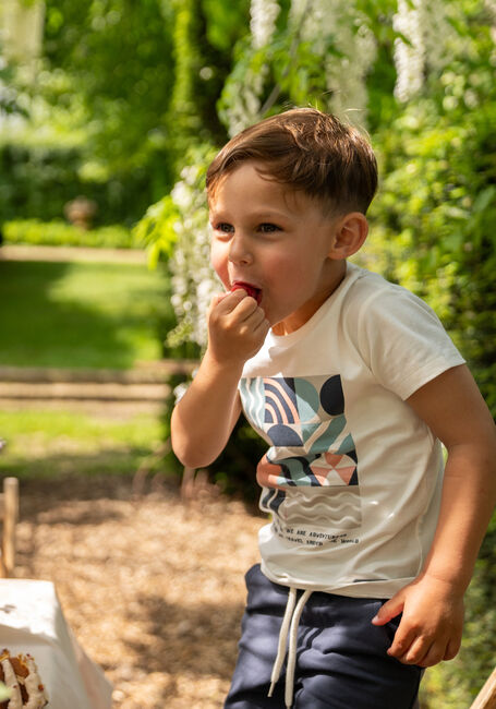 Weiße KOKO NOKO T-shirt P54883 - large