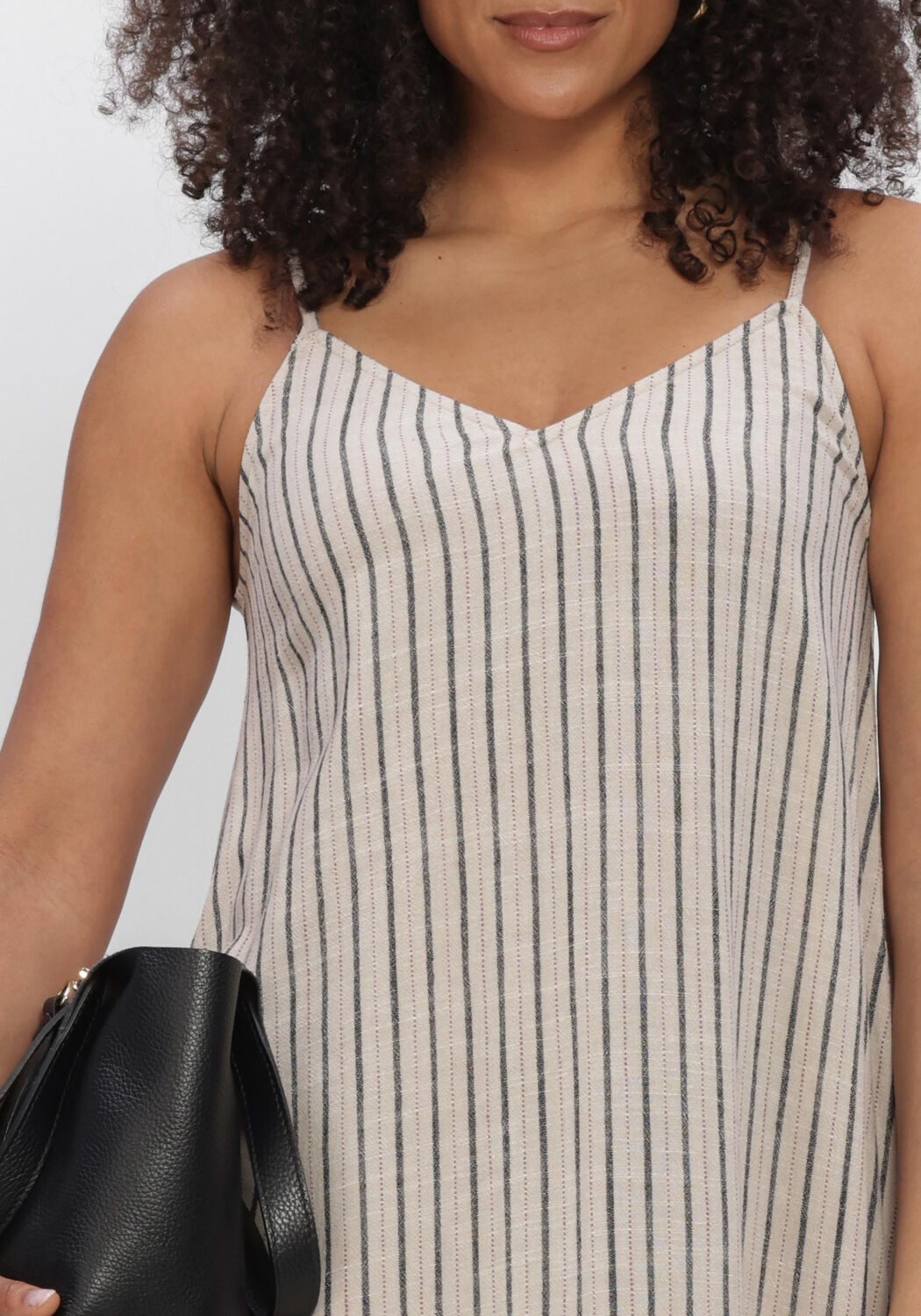 Beige OBJECT Kleider OBJSANNE LO STRAP DRESS - large