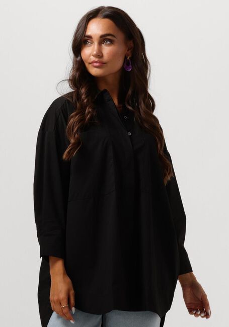 Schwarze CO'COUTURE Blusen COTTON CRISP POCKET SHIRT - large