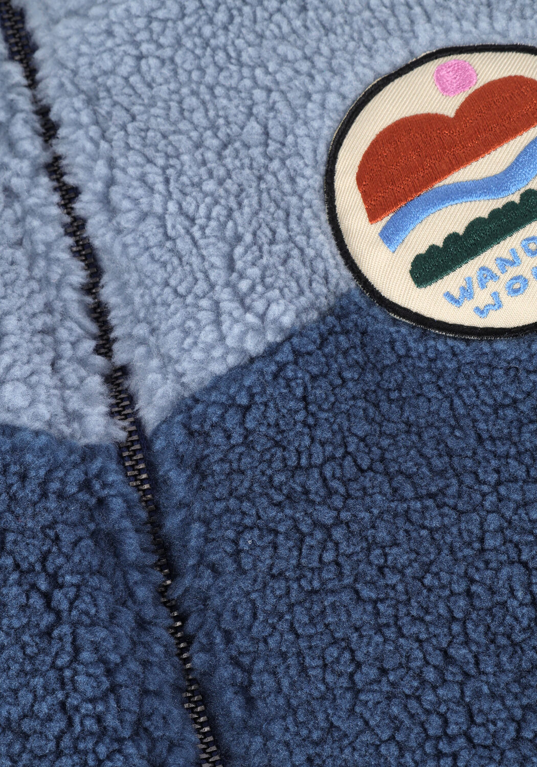 Blaue WANDER & WONDER Bodywarmer REVERSIBLE FLEECE VEST - large