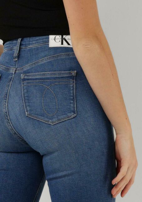 Blaue CALVIN KLEIN Skinny jeans HIGH RISE SKINNY - large