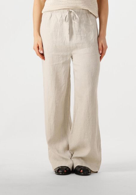 Beige BY-BAR Hose BASIL LINNEN PANT - large