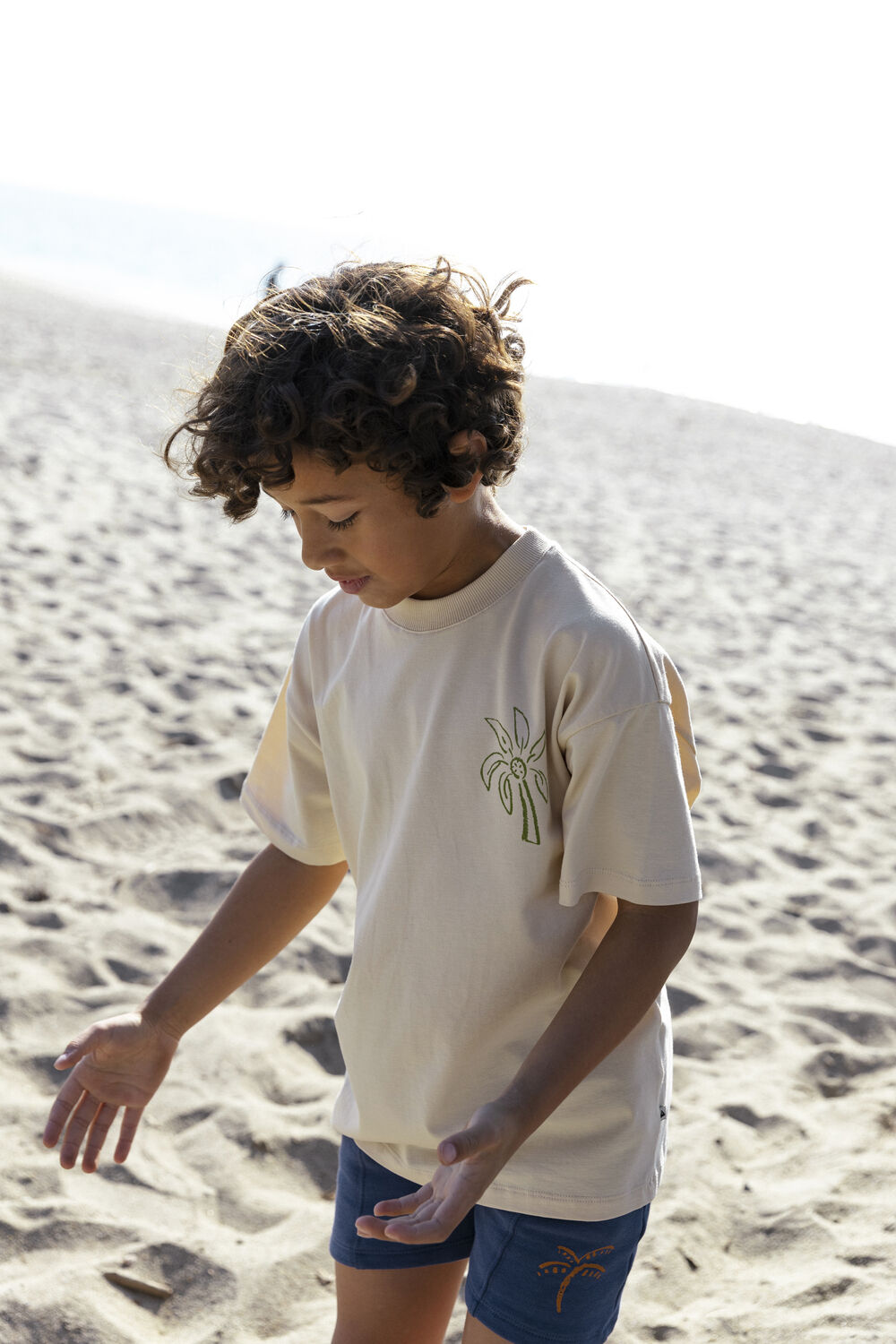 Dunkelblau AMMEHOELA Kurze Hose APOLLO - large