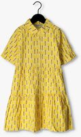 Gelbe LIKE FLO Minikleid AOP WOVEN DRESS WITH COLLAR - medium