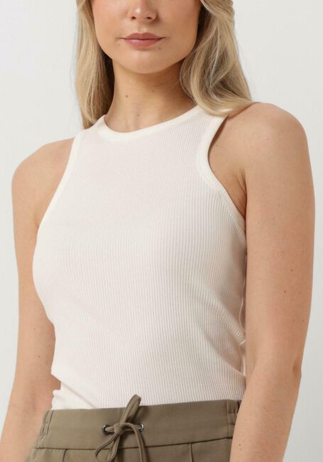 Weiße SELECTED FEMME Top SLFANNA O-NECK TANK TOP - large