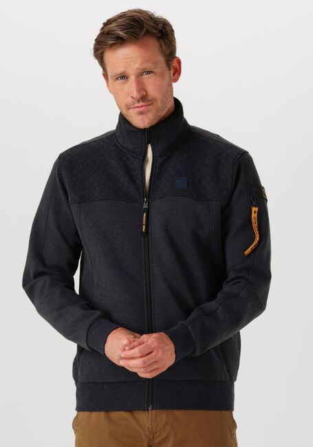 Schwarze PME LEGEND Strickjacke INTERLOCK - large