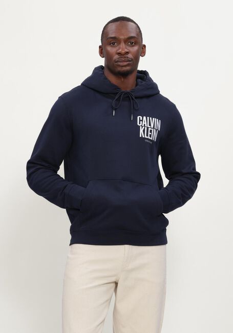 Dunkelblau CALVIN KLEIN Sweatshirt LS 350FLEECE EU BOLD CLVN KLN HOODIE - large