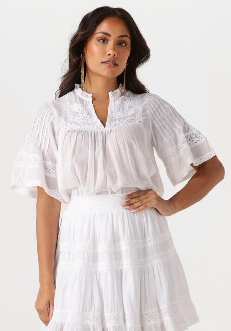 Weiße NEO NOIR Blusen SIAMA S VOILE BLOUSE - large