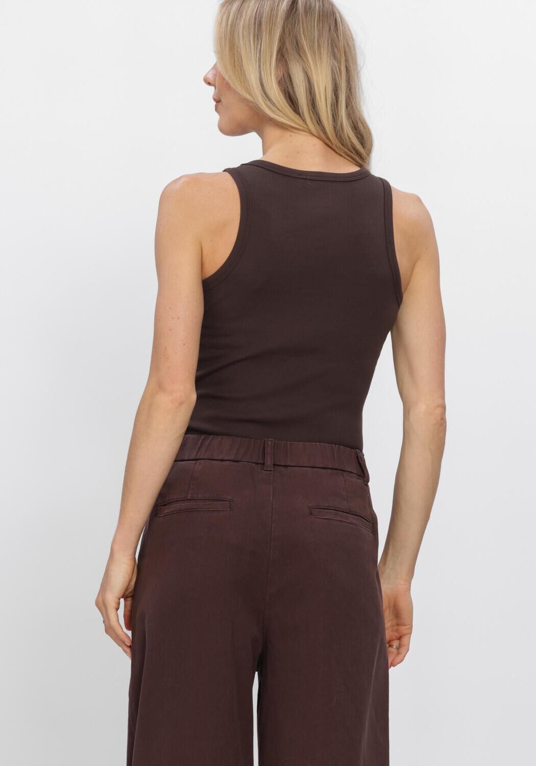 Braune WITHBLACK Top WBLDORDI TANK - large