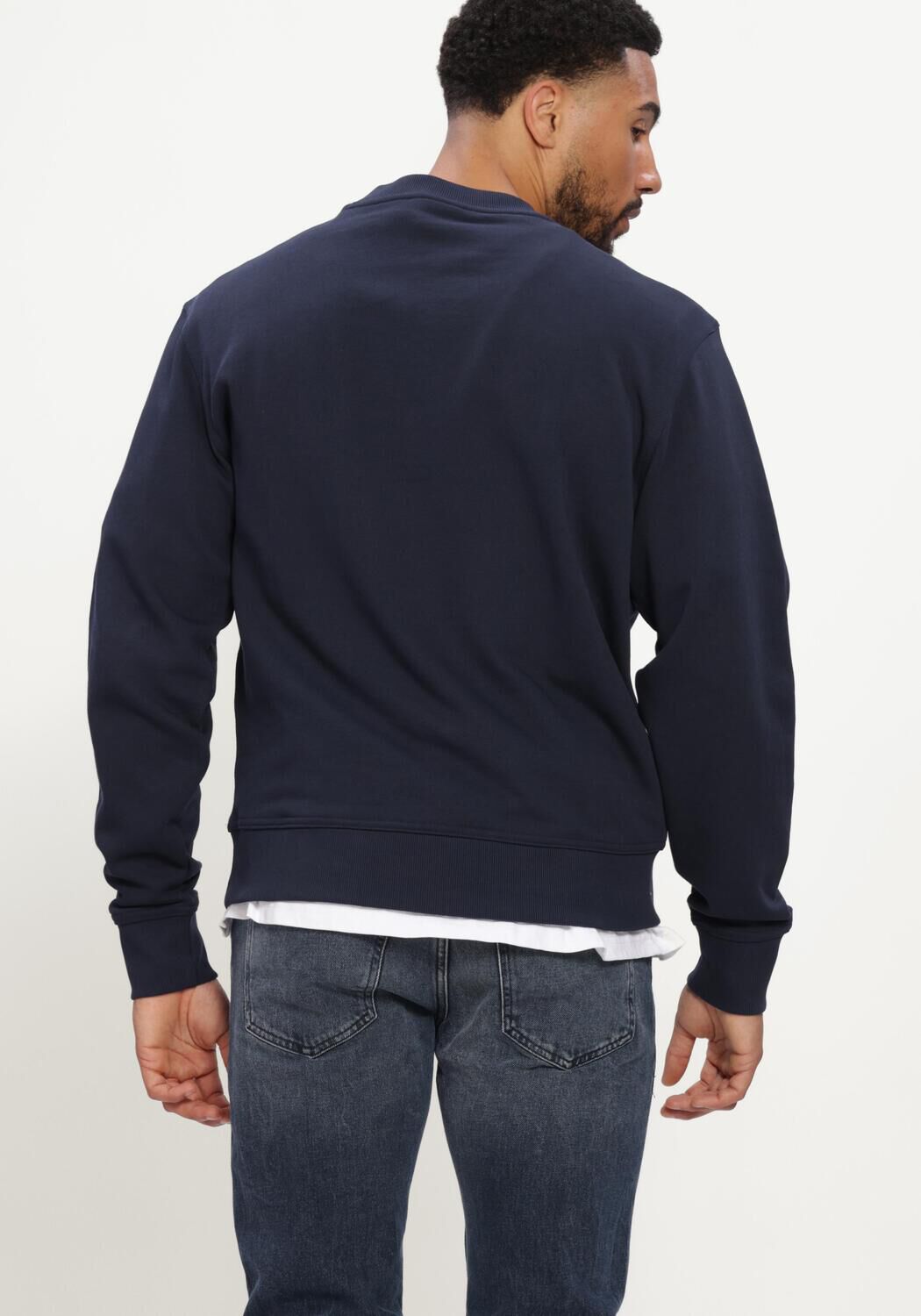 Dunkelblau BOSS ORANGE Pullover WE_LOGO - large