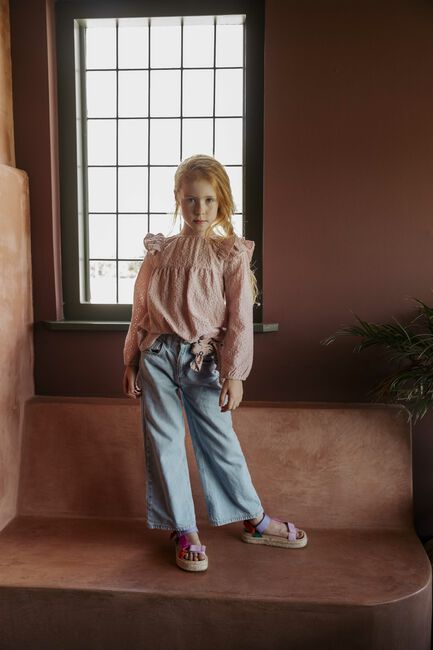 Blaue AMMEHOELA Wide jeans AM-NOOR-05 - large